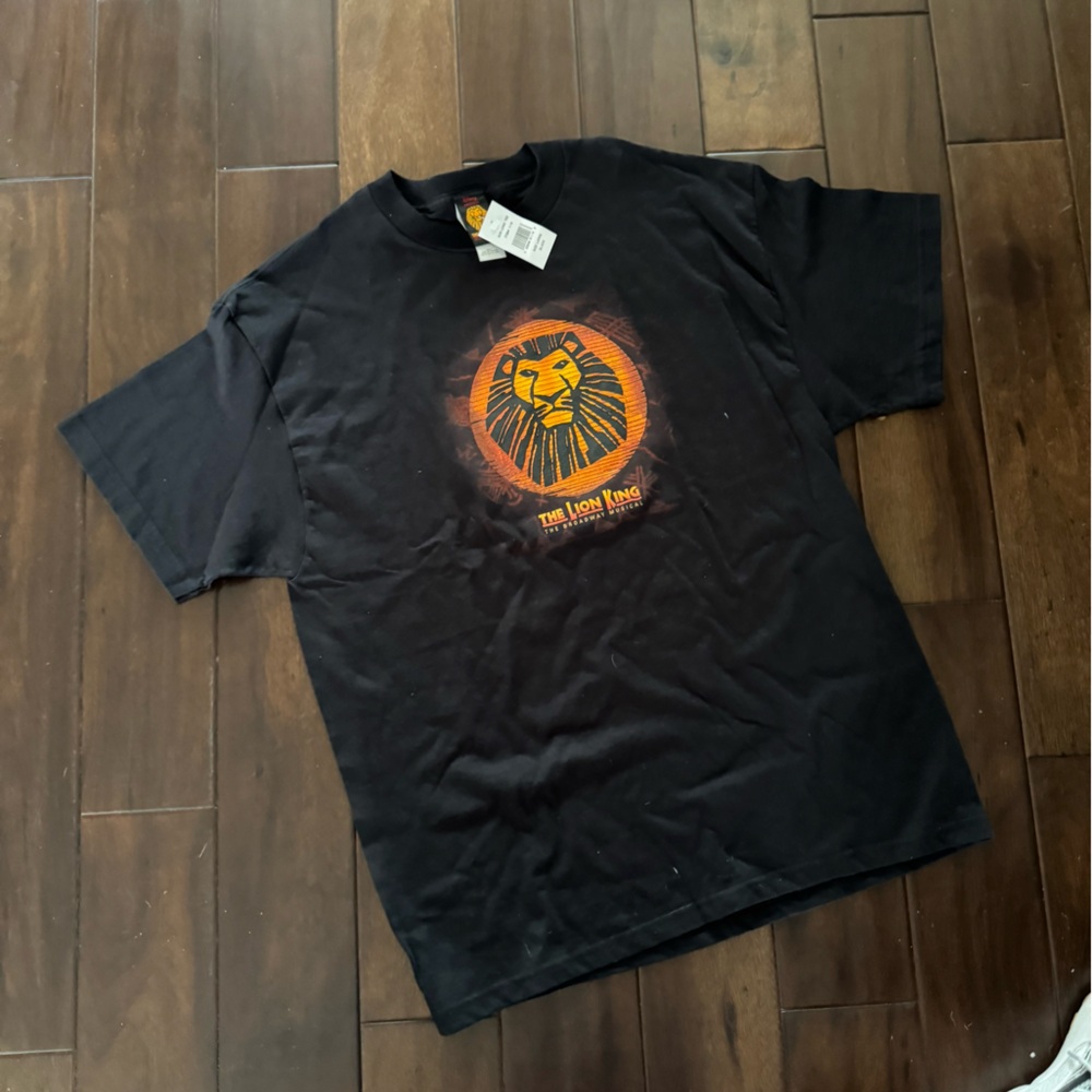 Disney Black and Orange Lion King Tee